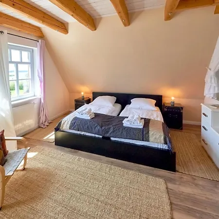 Villa Fachwerkhäuser Seedorf - Johanna Maria Mit Kamin, Sauna, Terrasse, Wasserblick Sandort